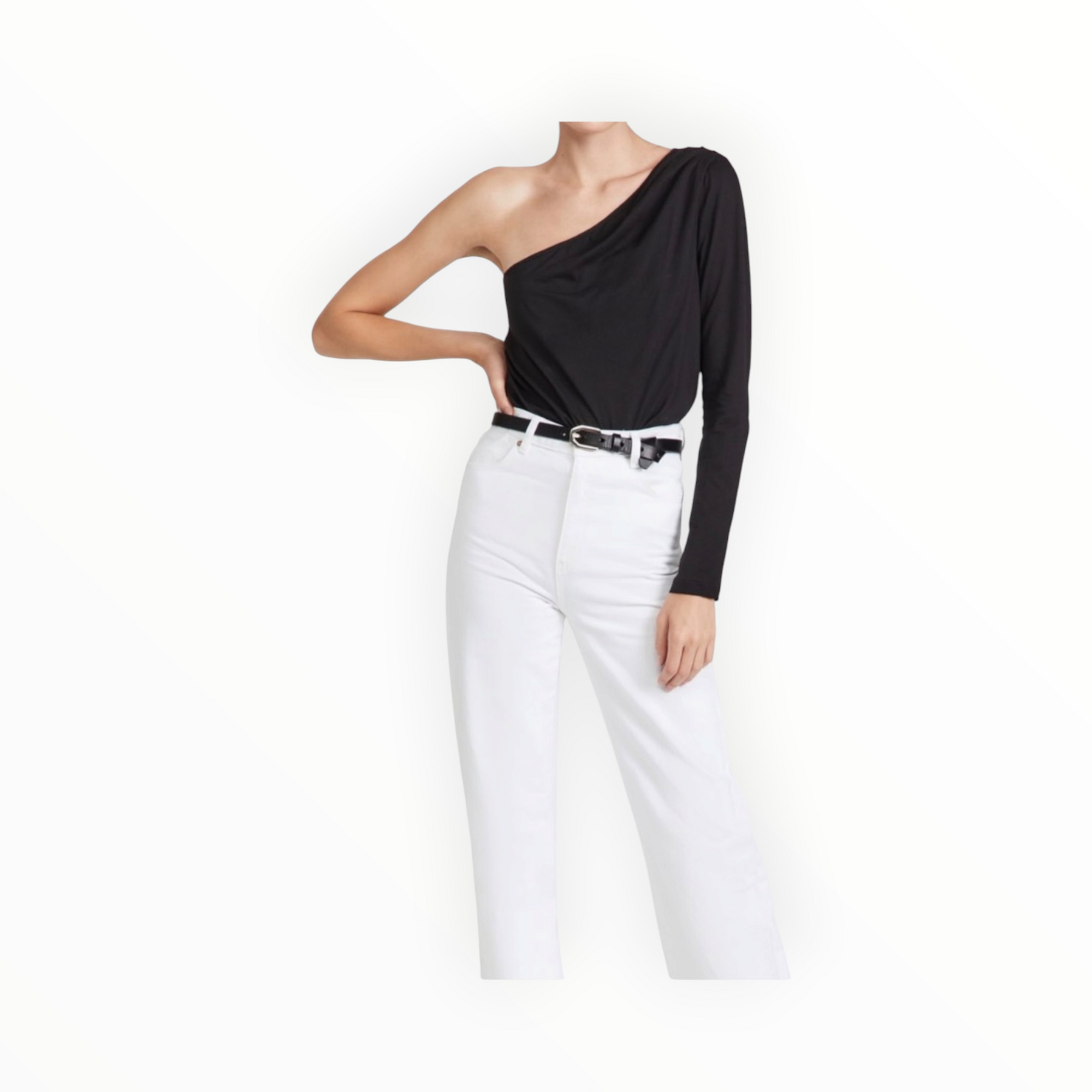 Cami NYC Andrea Jersey Bodysuit - Black