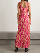 Alix Of Bohemia Adele Clover Dress - Red