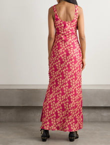 Alix Of Bohemia Adele Clover Dress - Red