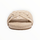 Sam Edelman Miya Slide - Natural Beige Faux Raffia