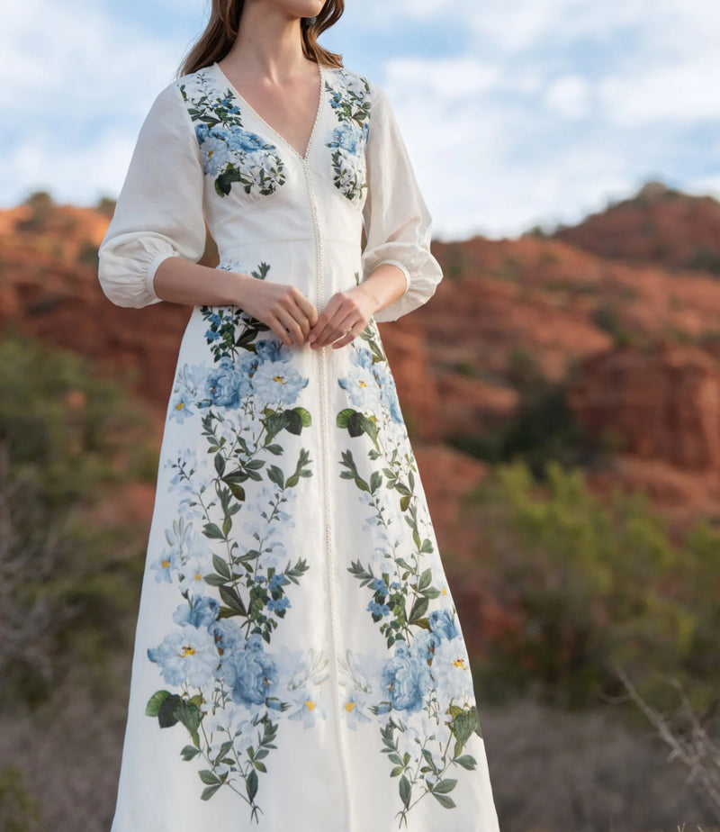Sachin & Babi Varenna Dress - Sky Pearl Raceme