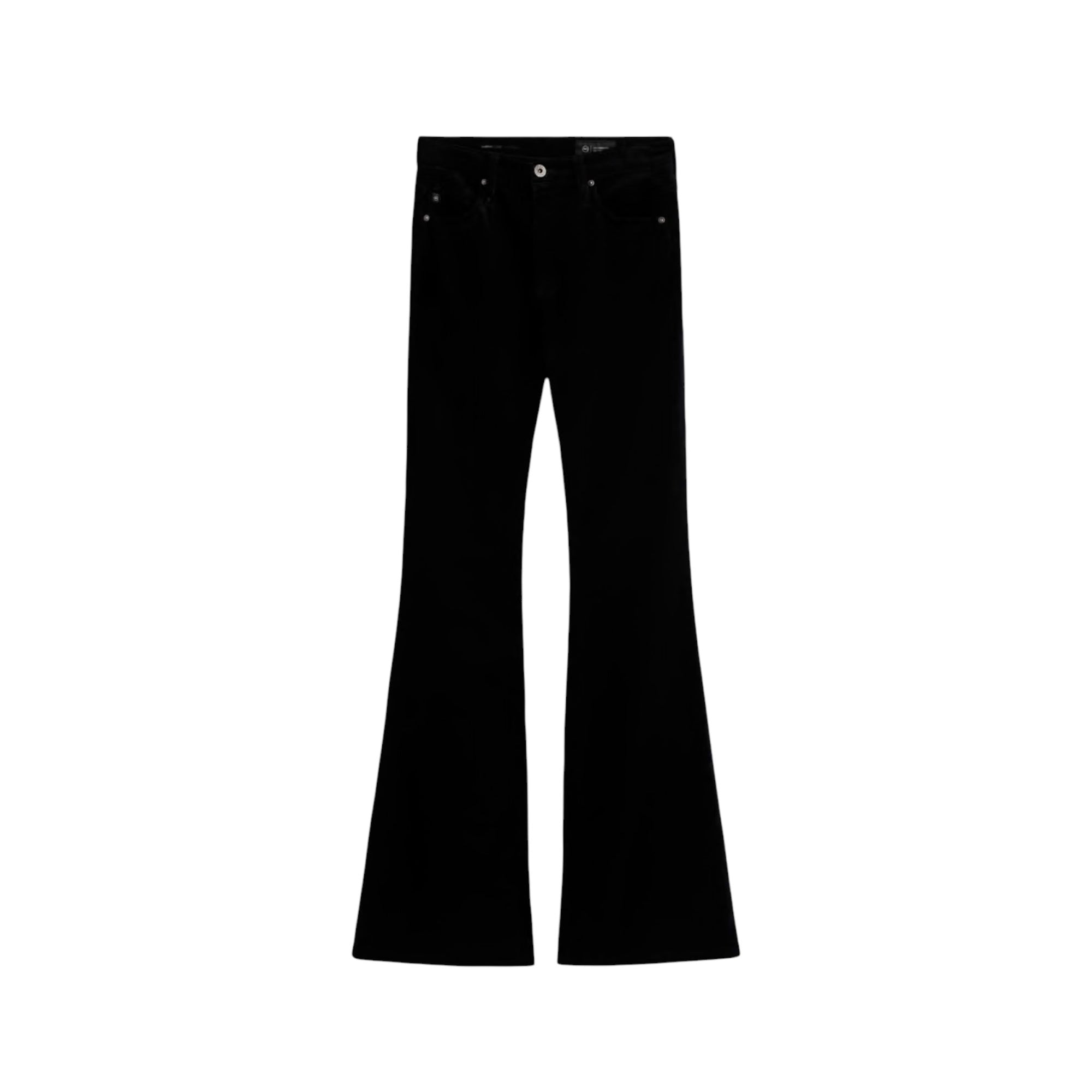 AG Jeans Farrah Boot Velvet Pant - Super Black