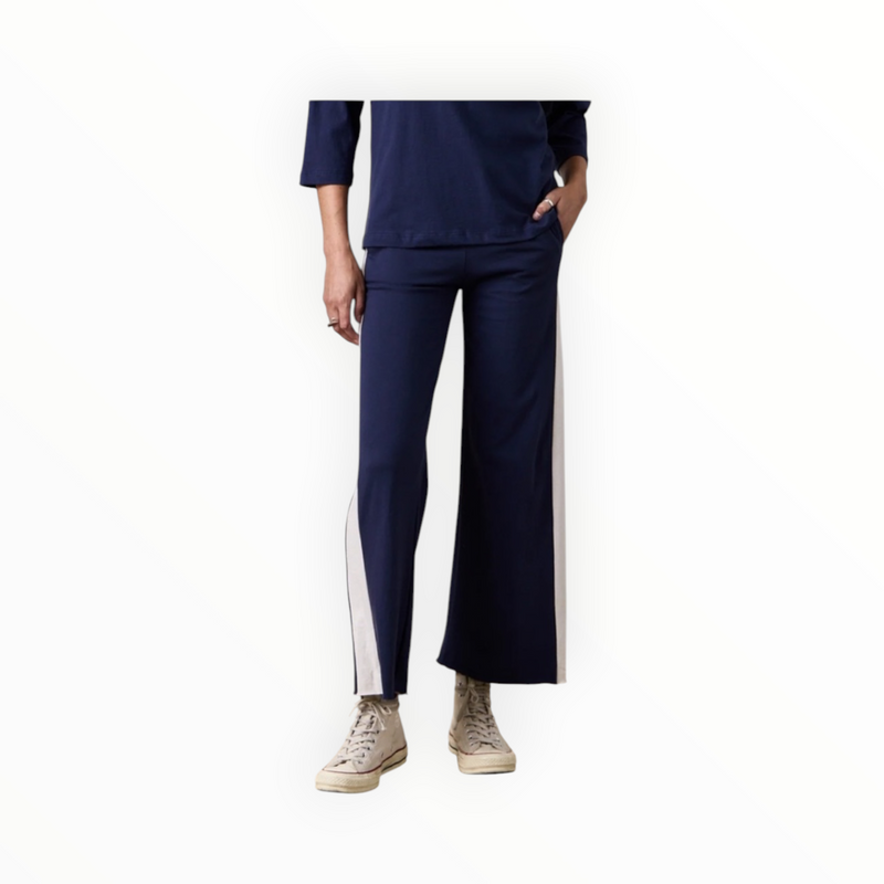 NSF Riley Sport Pants - Navy/Ivory