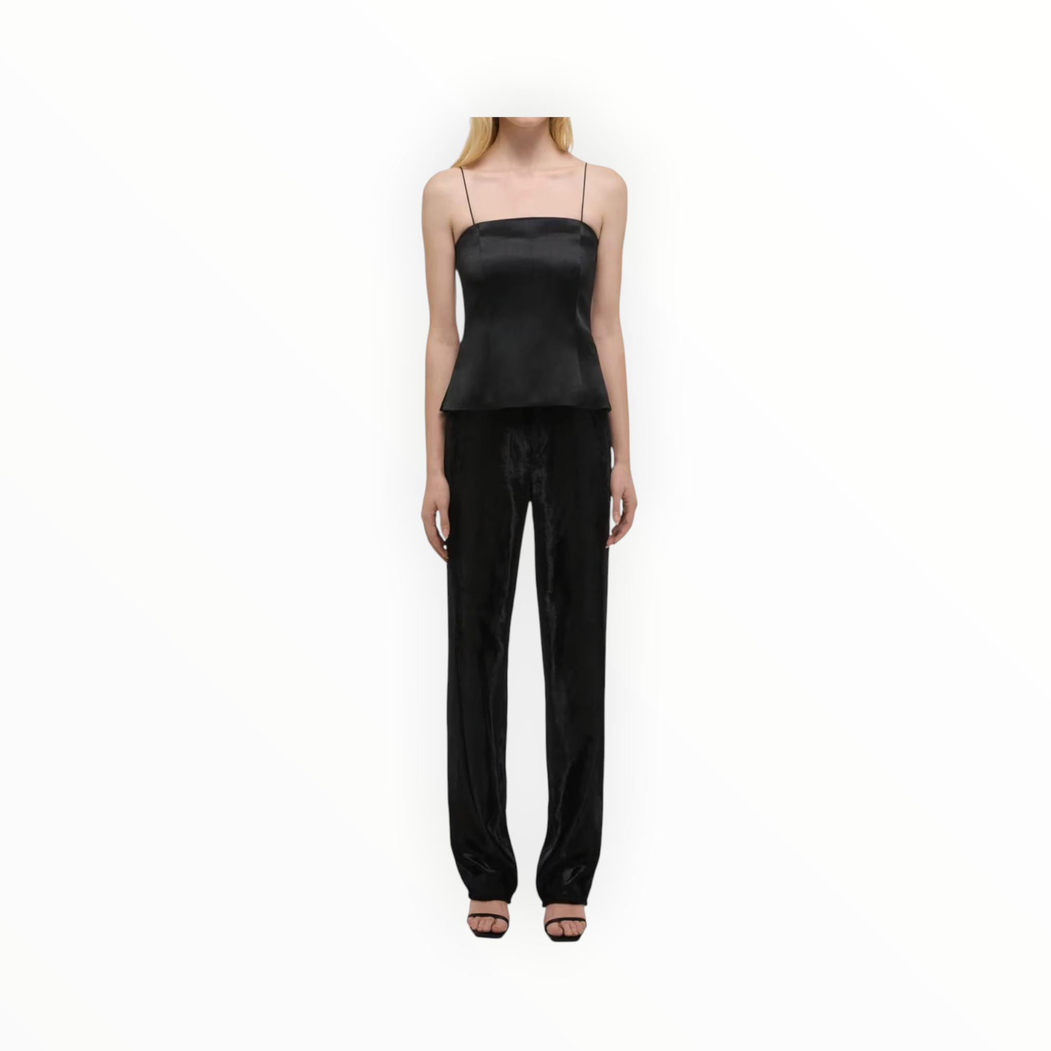 Helmut Lang Minimal Slip Top - Black