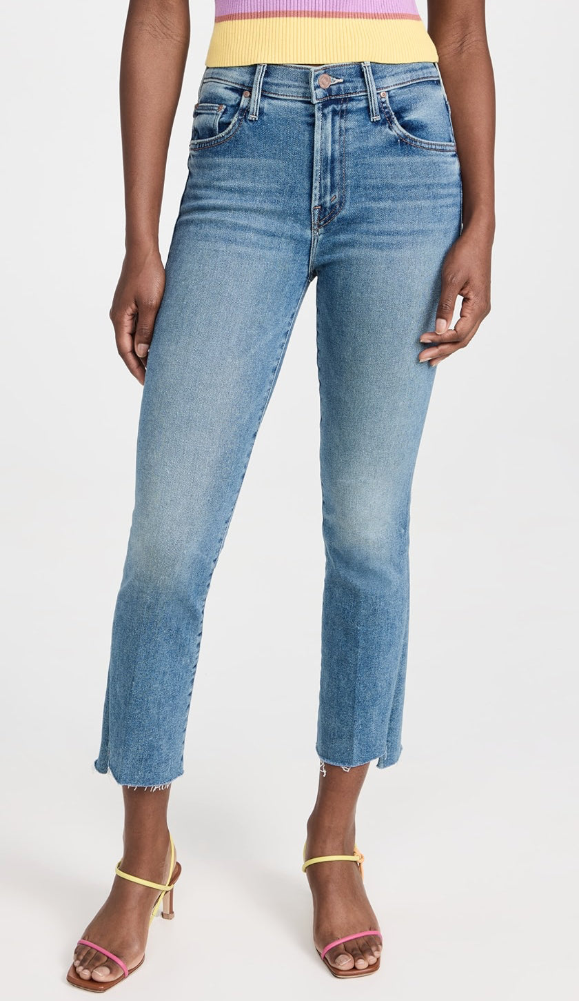 MOTHER The Insider Crop Step Fray - Juicin'