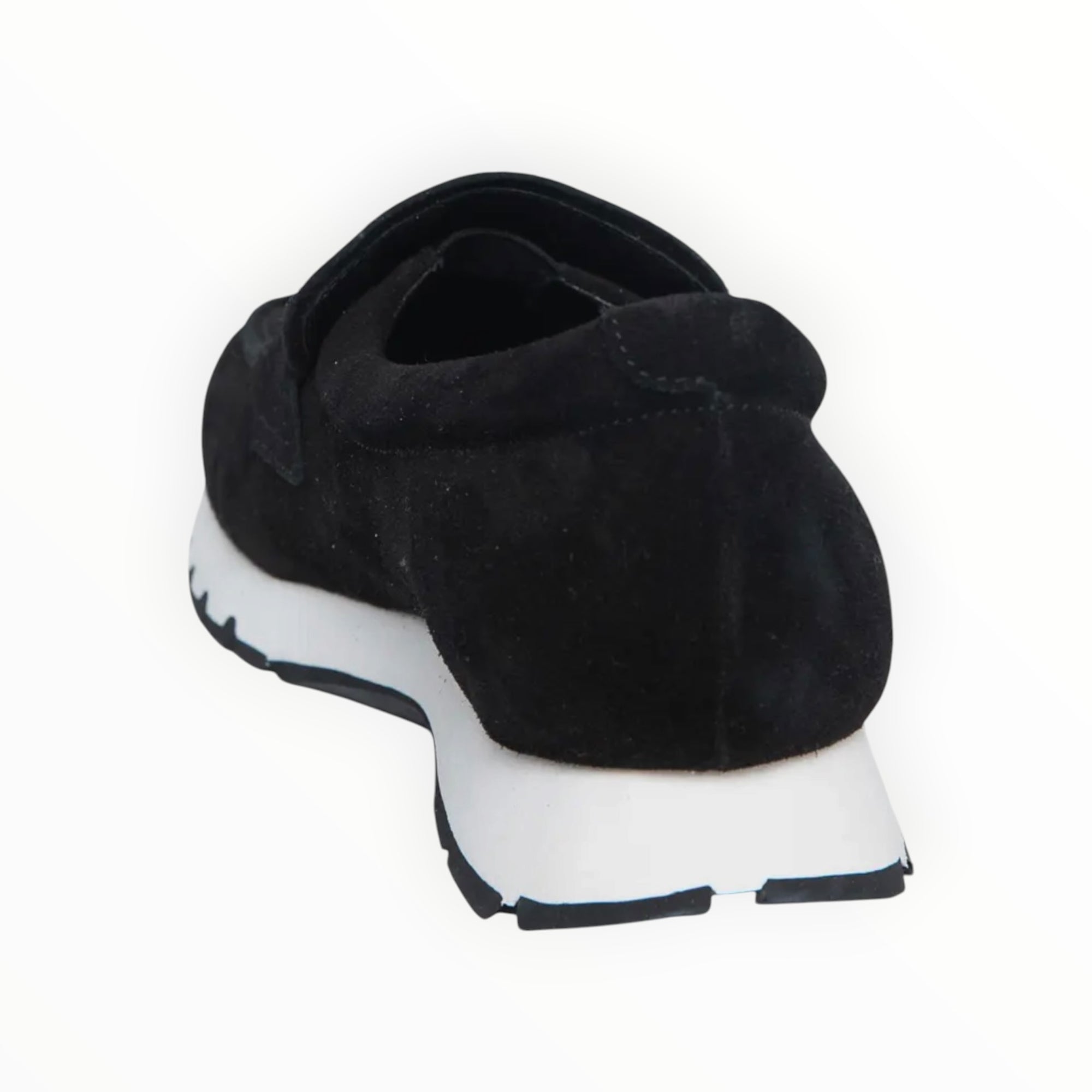 Voile Blanche Julia Loafer - Black Suede