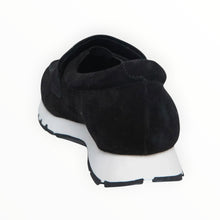 Voile Blanche Julia Loafer - Black Suede
