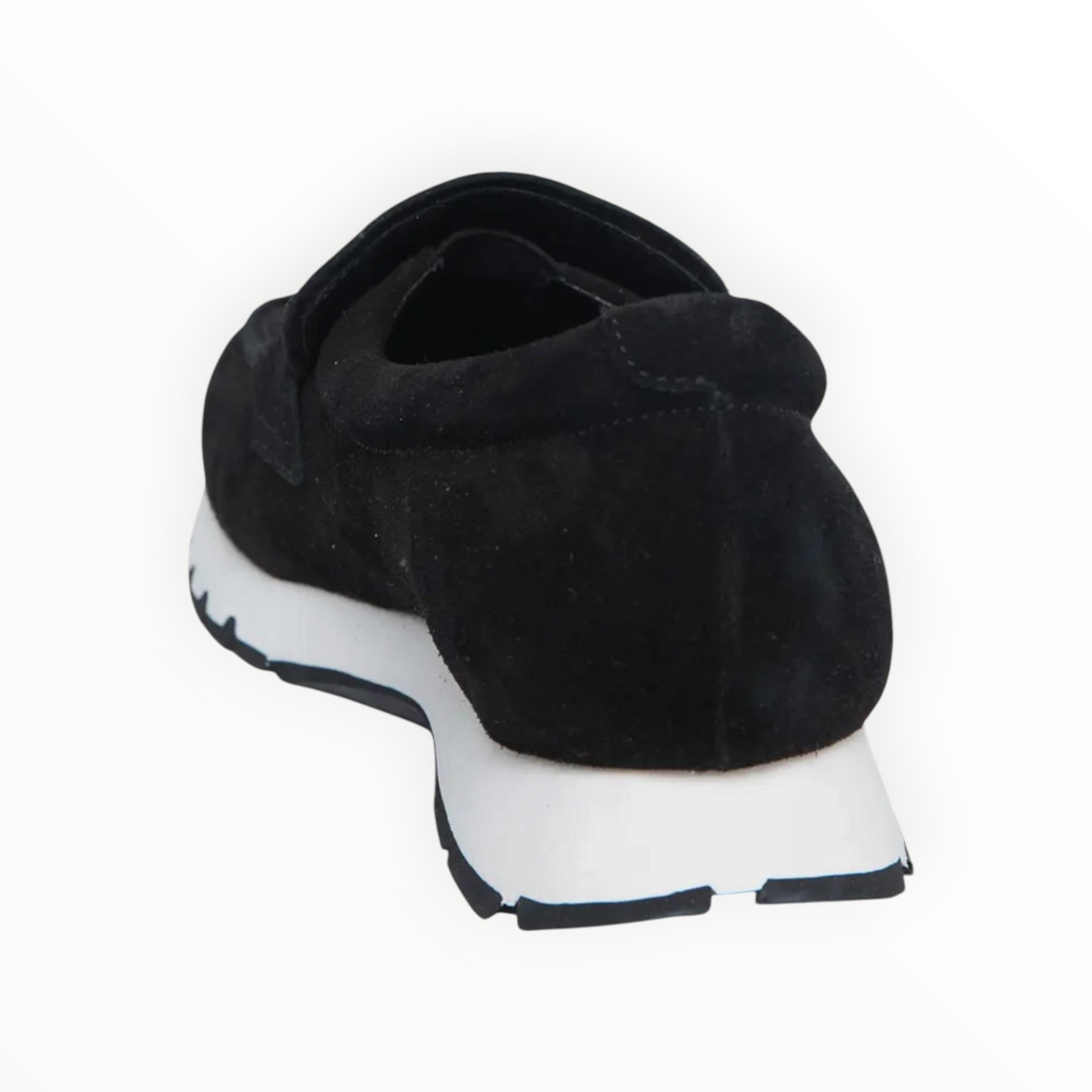 Voile Blanche Julia Loafer - Black Suede