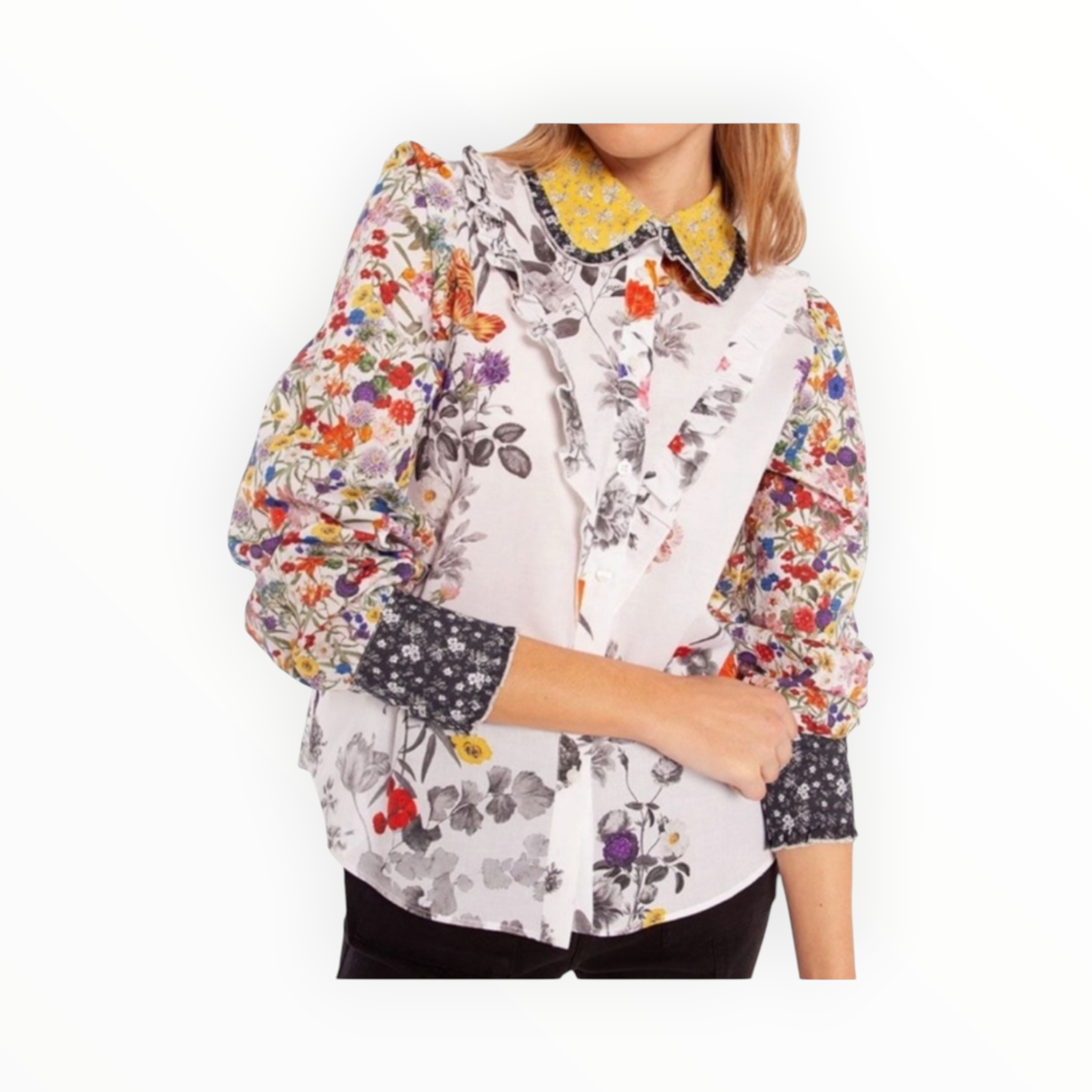 Vilagallo Zalira Floral Blouse