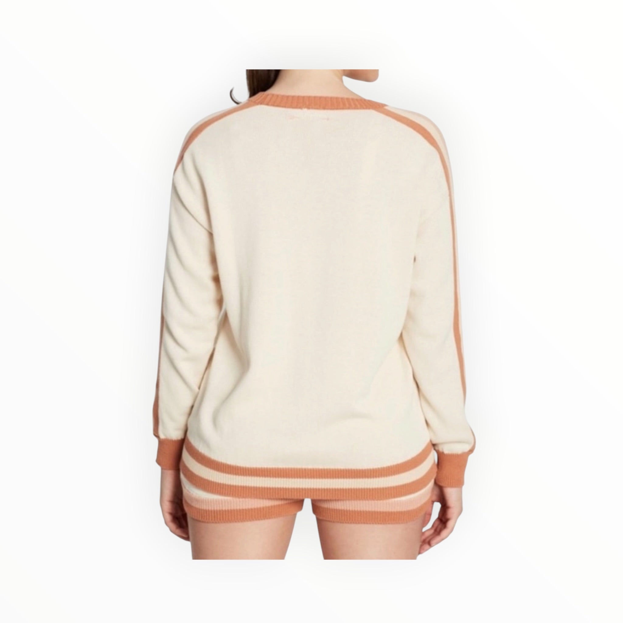 The Upside Kickstart Boo Knit Sweatshirt