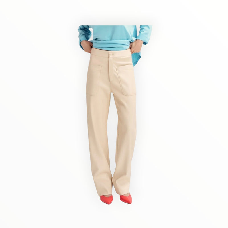 Essentiel Antwerp Grate Pants - Ecru
