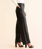 Z Supply Rilynn Faux Leather Pant - Black