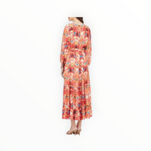 Jade Melody Tam Aztec Ruffles Tiered Dress