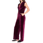 Ripley Rader Velvet Classic Jumpsuit - Merlot