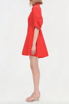 SIMKHAI Jazzie Dress - Fiery Red