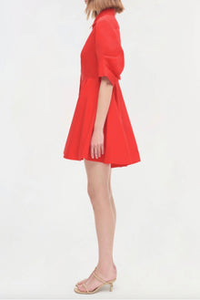SIMKHAI Jazzie Dress - Fiery Red