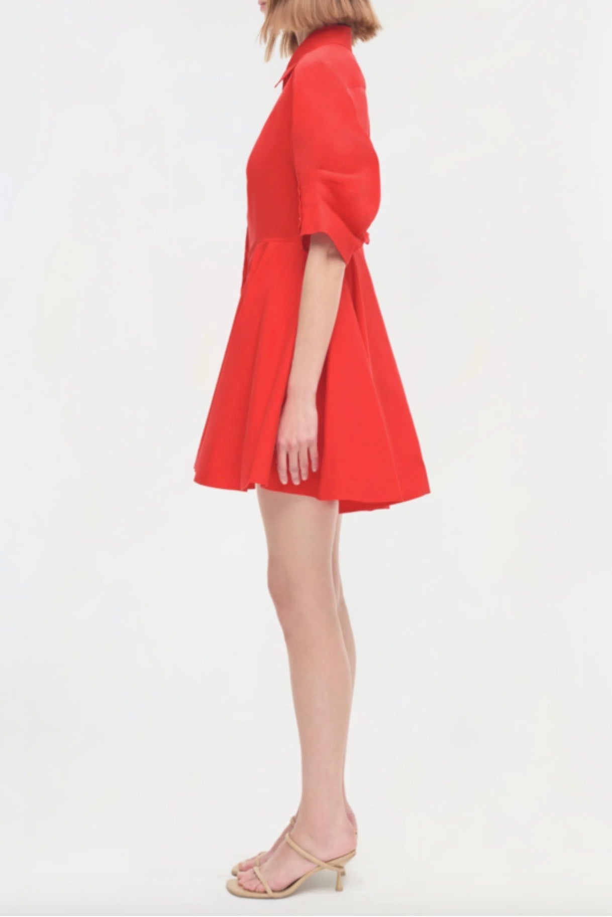 SIMKHAI Jazzie Dress - Fiery Red