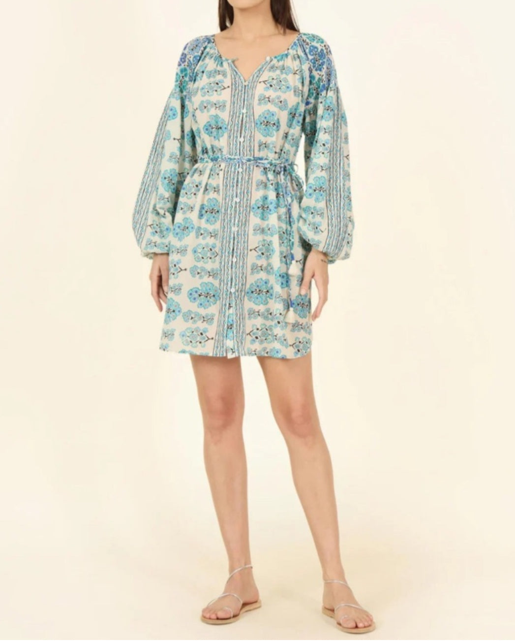 Omika Flora Mini Dress - Olivia Surf