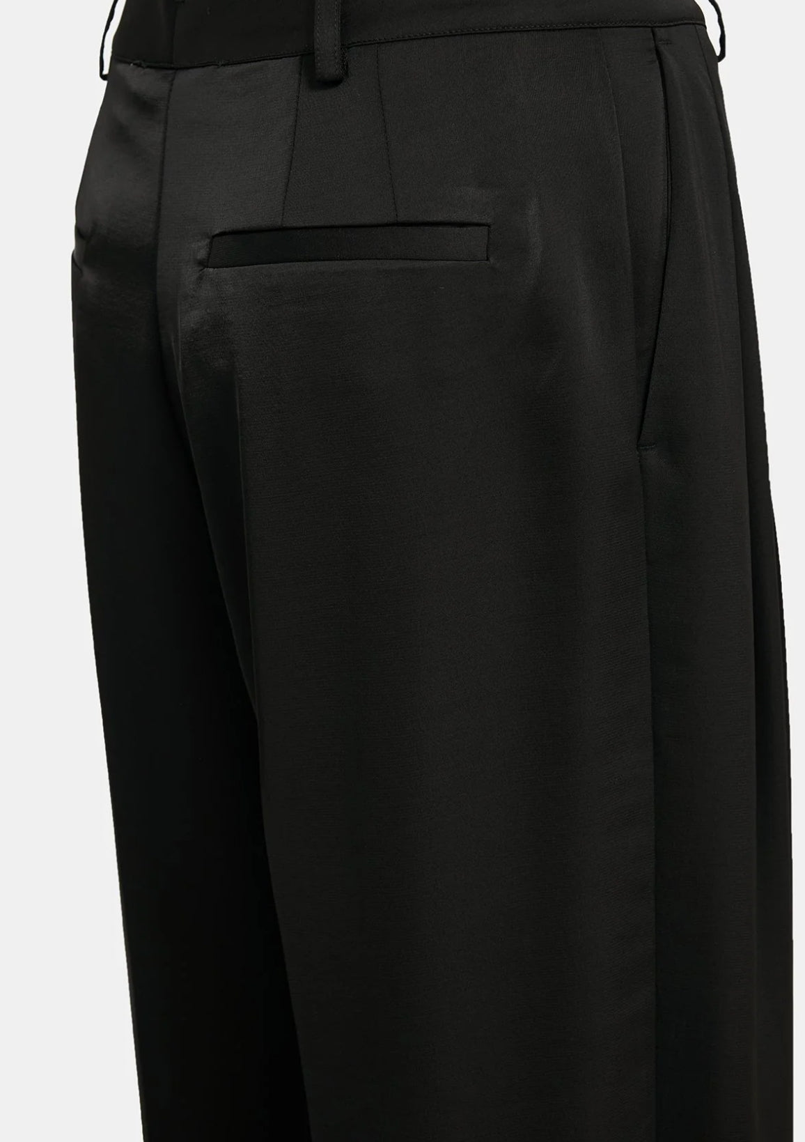 Essentiel Antwerp Evanescent Satin Pants - Black