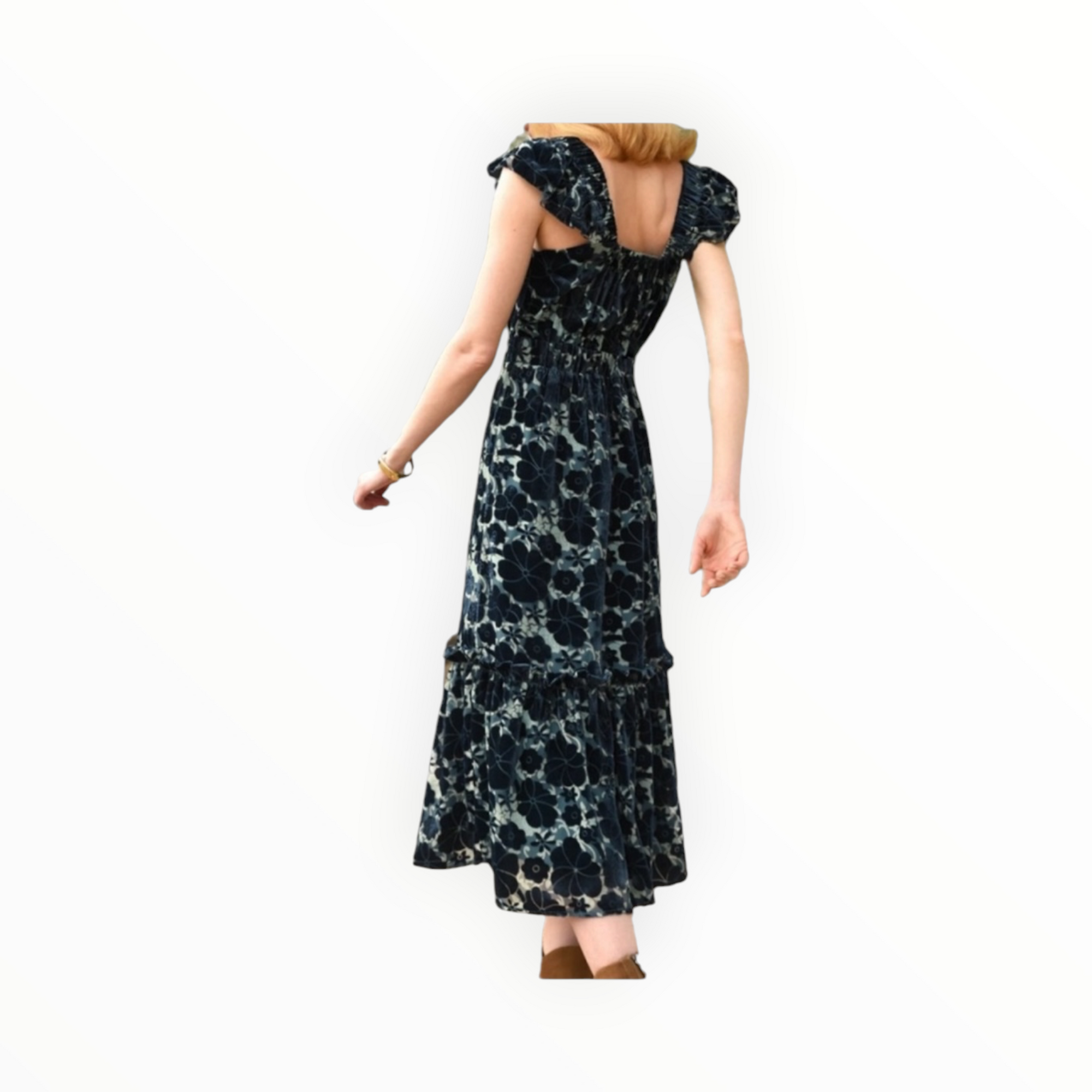 Greylin Matty Square Neck Dress