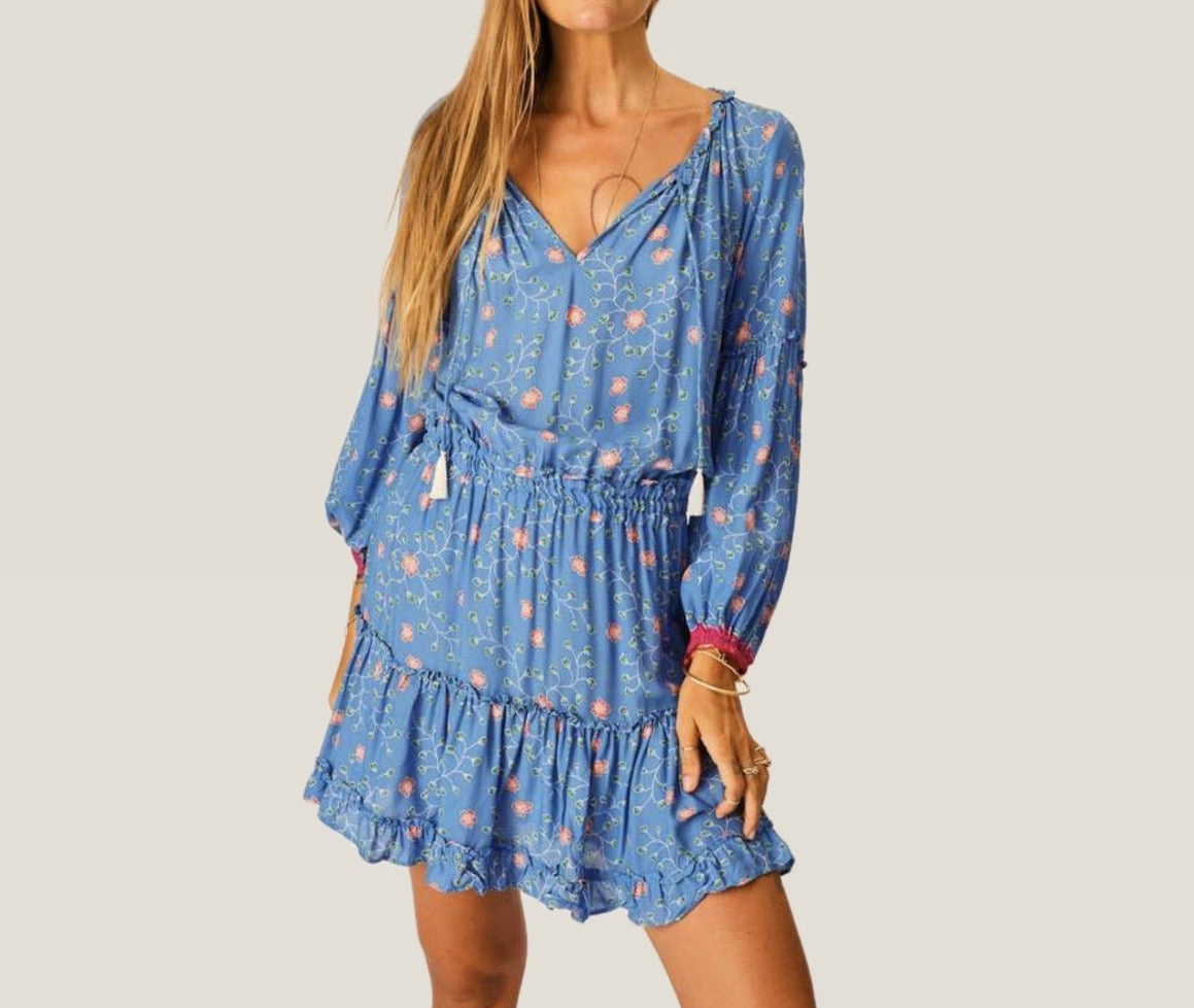Natalie Martin Maggie Dress - Pinwheel Denim