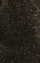 L'Agence Cherry Sequin Mini Dress - Black/Gold