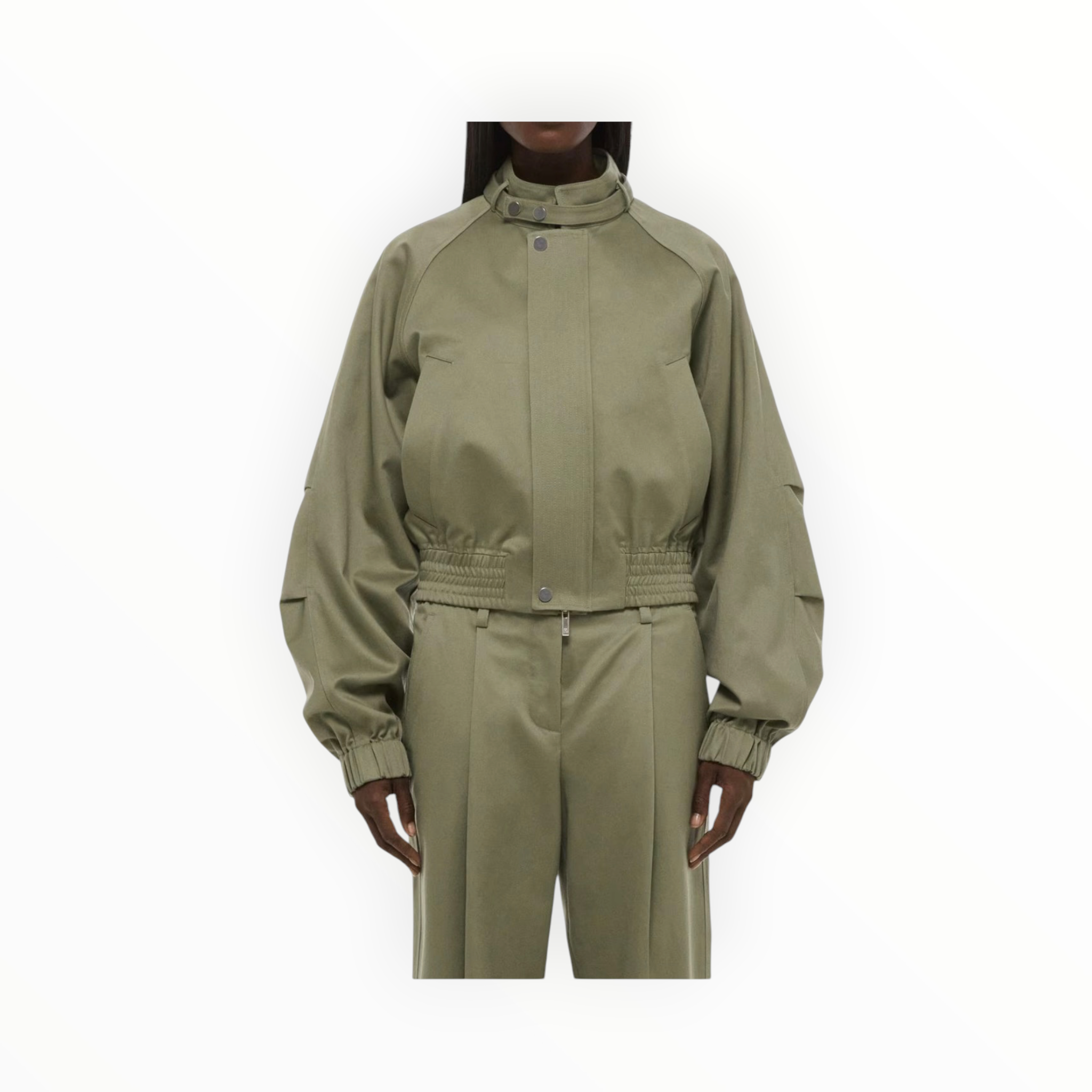 Helmut Lang Trench Bomber - Vetiver