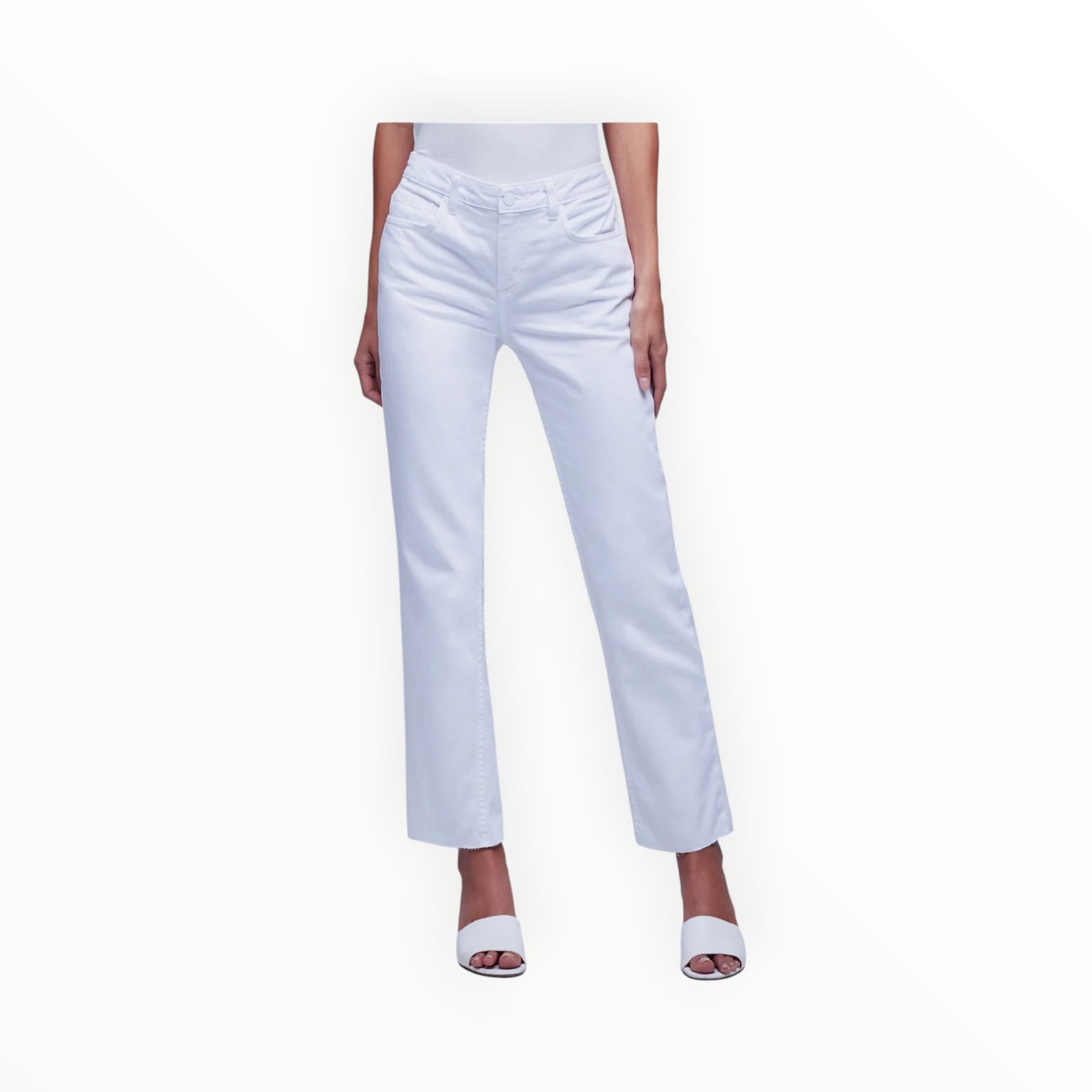 L’Agence Milana Stovepipe Jeans - Blanc