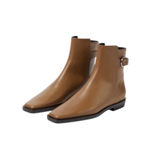 TOTÊME The Belted Boot - Biscuit