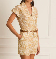 AQUA BLÚ Luminary Christine Shirt - Gold