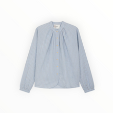 Leone & Harper Cirus Stripe Blouse - Blue