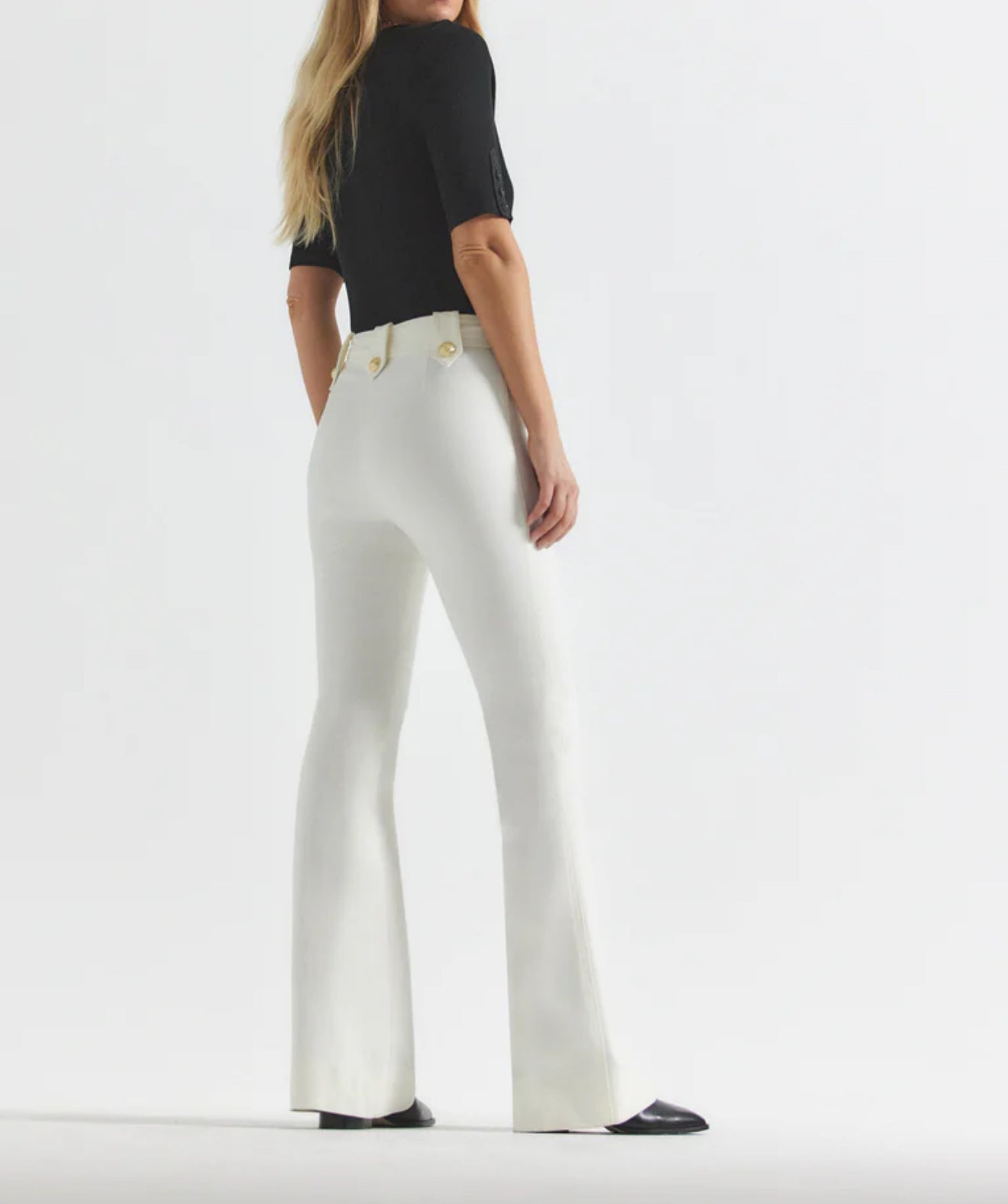 Derek Lam 10 Crosby Robertson Pants - Soft White
