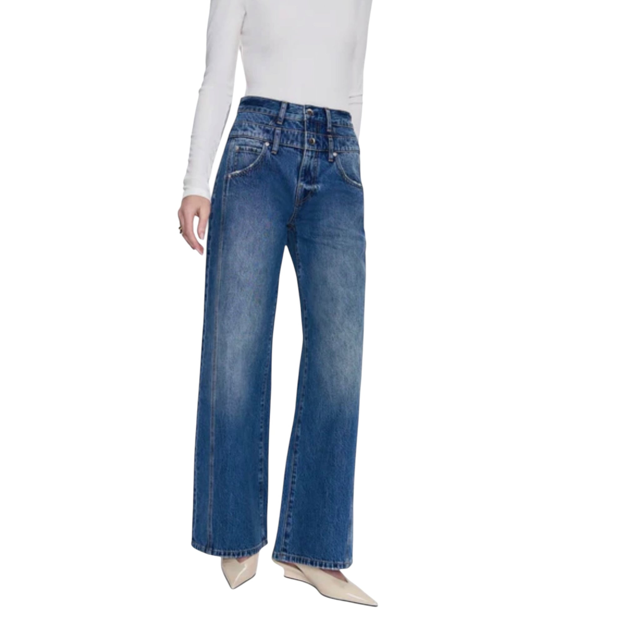 Pistola Caleb Stacked Jean - Echo