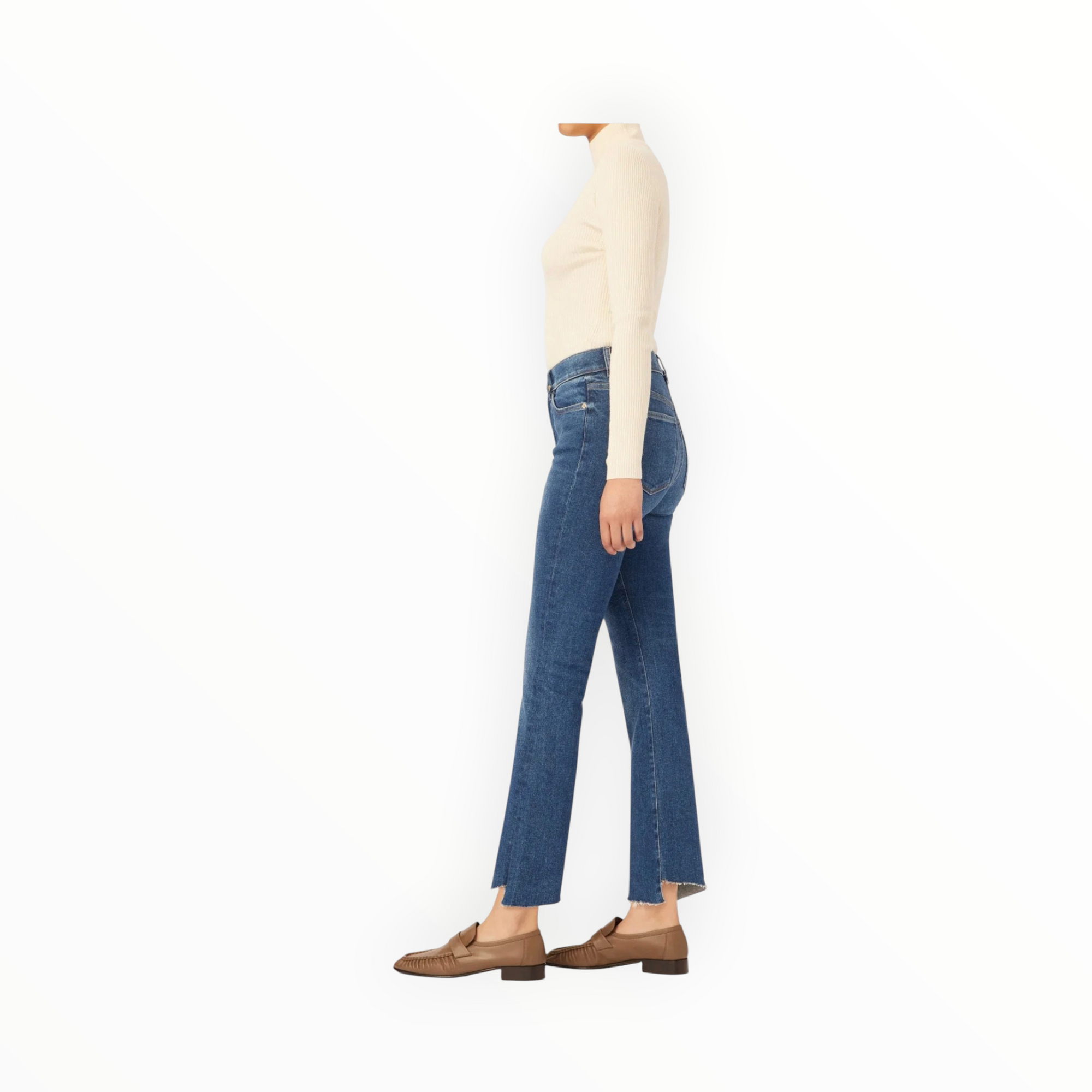 Bridget Boot High Rise Instasculpt™ Crop Jeans - Lighthouse