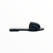 Yosi Samra Naomi Ruched Sandal - Black