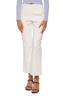 SIMKHAI Evie Cropped Pant - White