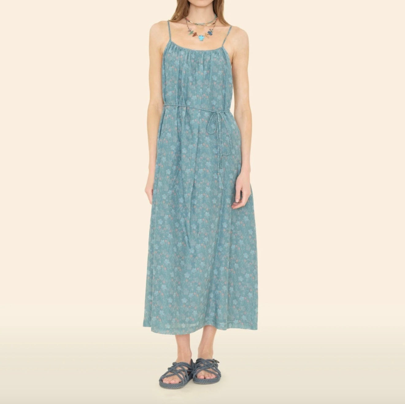 XiRENA Vanna Dress - Aqua