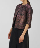 Kay Unger Matilda Evening Jacket - Carbon Multi