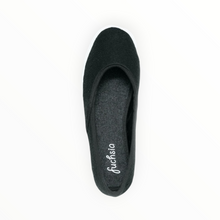 FUCHSIA Crossover Flats - Black
