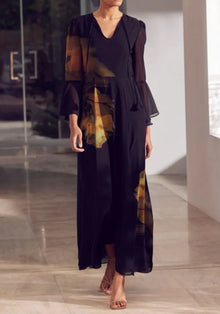 MISA Claire Dress - Yellow Rose Chiffon