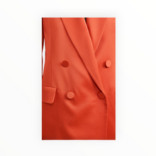 Jonathan Simkhai Flame Norah Blazer - Flame