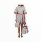 Las Sureñas Bag Africa - Light Blue