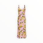 L'Agence Lemon Print Akiya Tank Dress - Cotton Candy