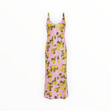 L'Agence Lemon Print Akiya Tank Dress - Cotton Candy