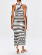 A.L.C. Alexis Striped Knit Skirt - Parchment/Navy