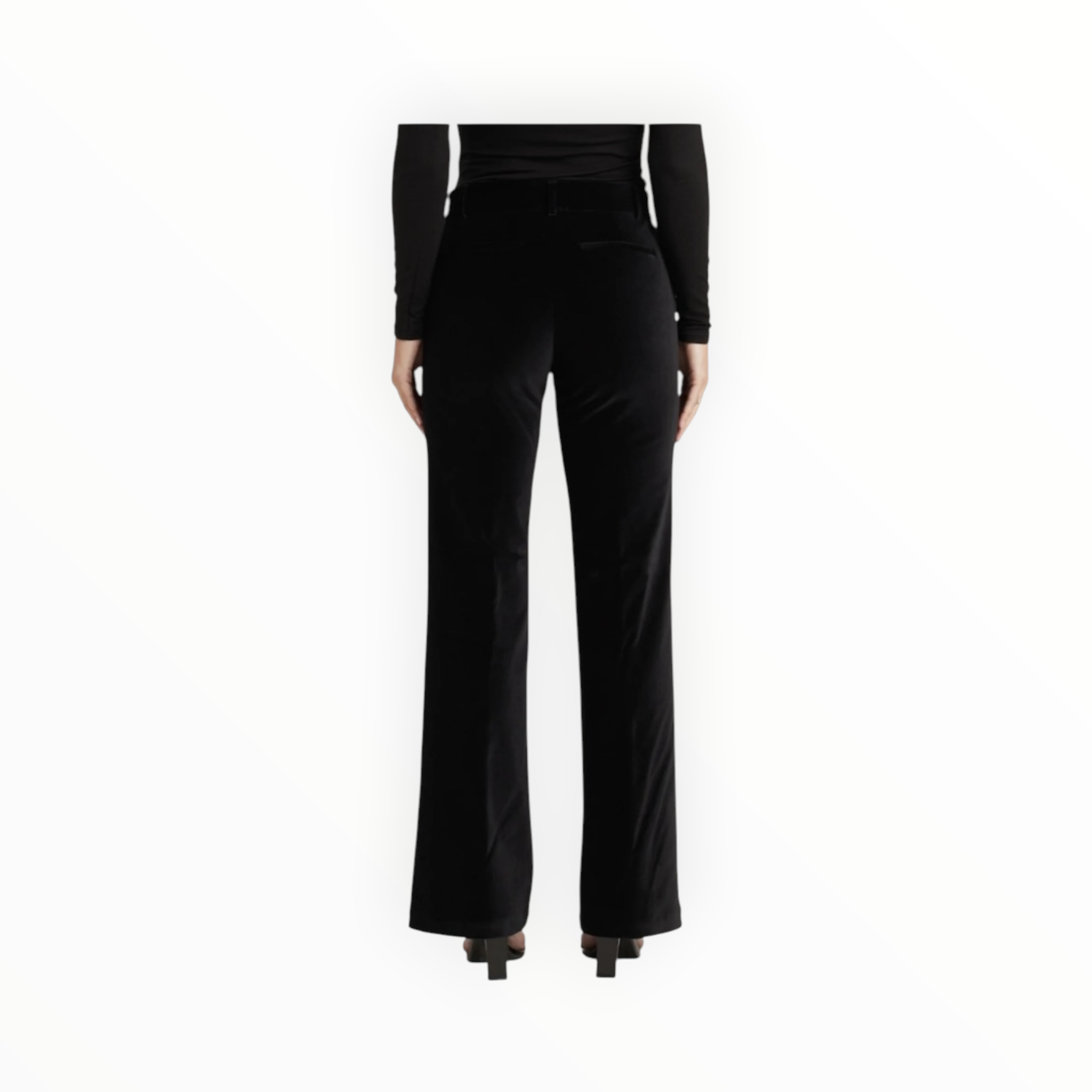 EDWIN Velvet Trouser - Black