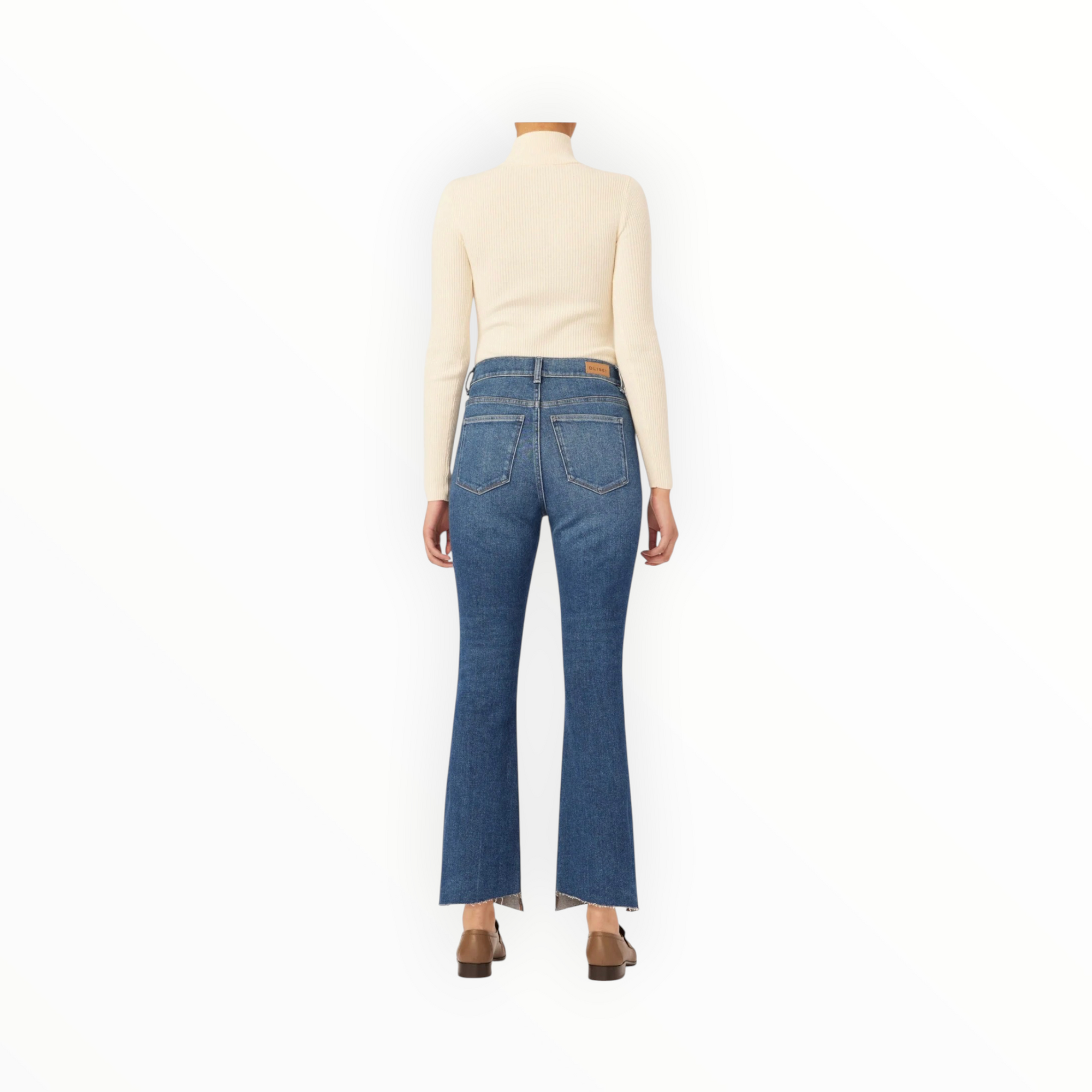 Bridget Boot High Rise Instasculpt™ Crop Jeans - Lighthouse