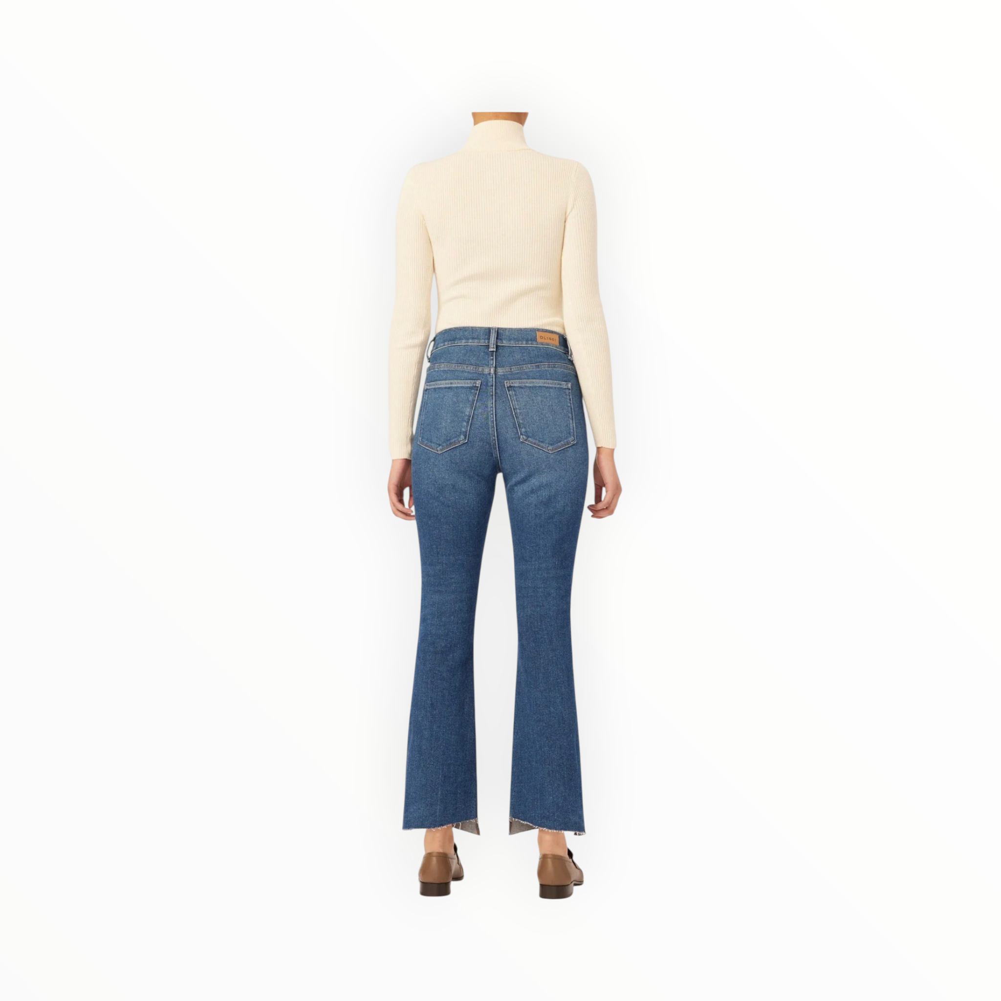 Bridget Boot High Rise Instasculpt™ Crop Jeans - Lighthouse