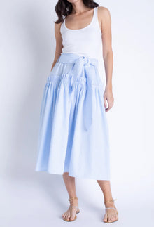 Karina Grimaldi Kate Dress - Sky Stripe