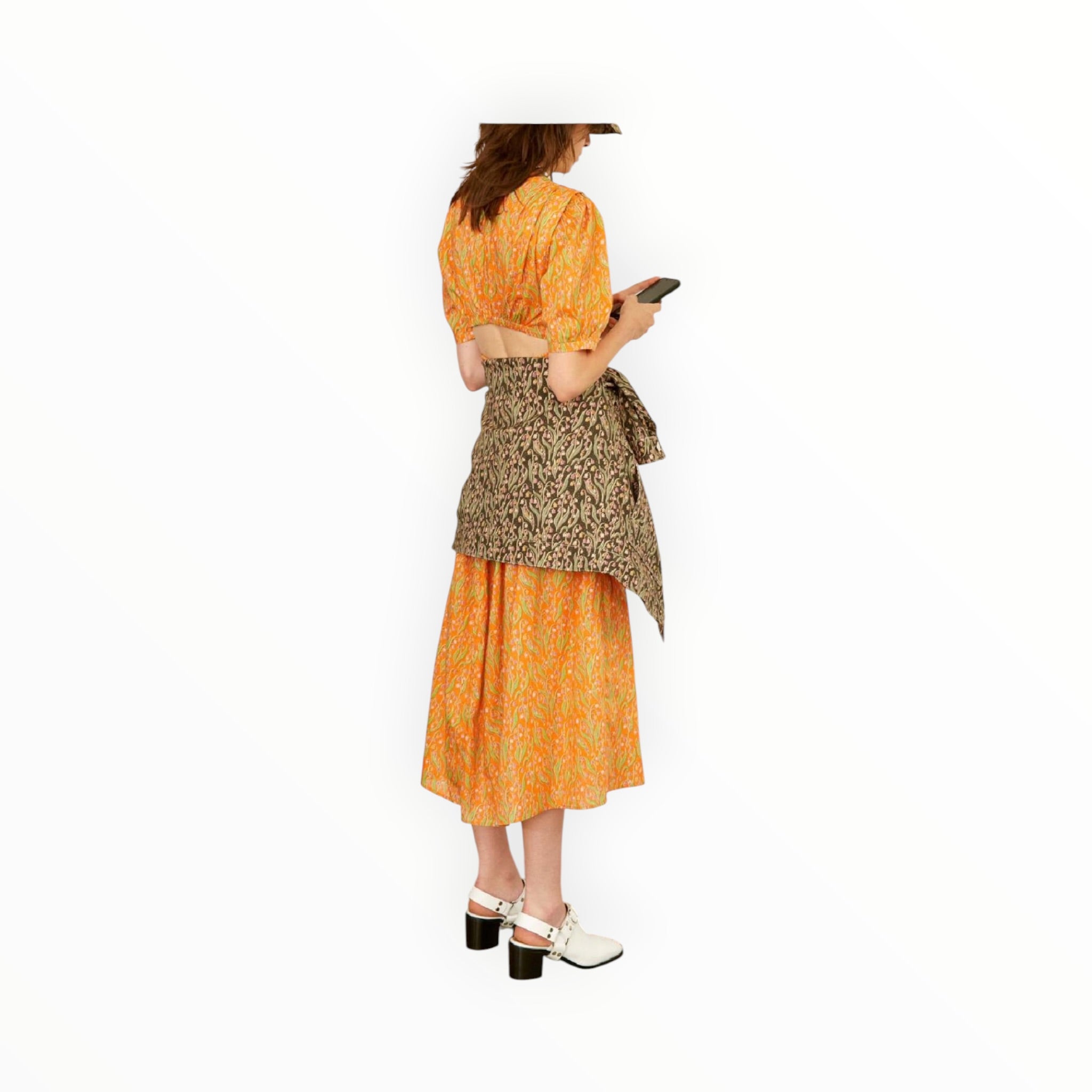 Roseanna Kay Dress - Mandarin